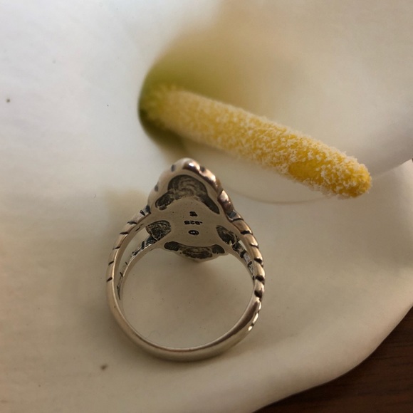Vintage Sterling Silver Southwest Ring - Picture 6 of 6